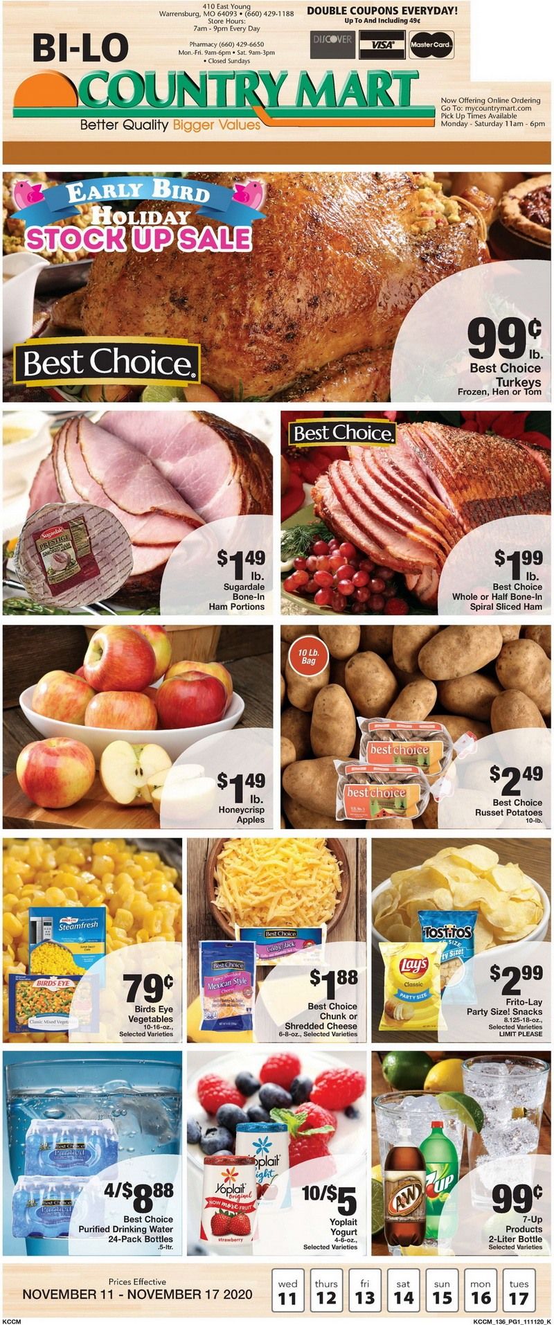 Country Mart Weekly Ad Nov 11 Nov 17, 2020