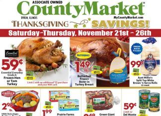County Market Thanksgiving Ad Nov 21 – Nov 26, 2020