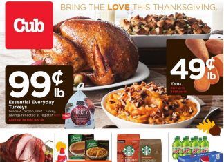 Cub Foods Weekly Ad Nov 22 – Nov 28, 2020