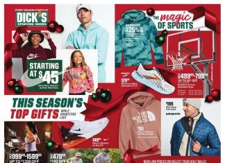 Dick’s Sporting Goods Weekly Ad Nov 11 – Nov 21, 2020
