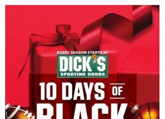 Dick’s Sporting Goods Black Friday Ad Nov 18 – Nov 28, 2020