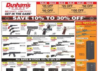 Dunham’s Sports Weekly Ad Nov 07 – Nov 12, 2020