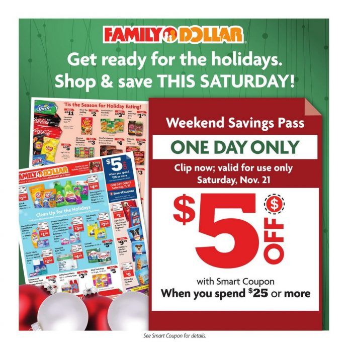 Family Dollar Weekly Ad Nov 15 Nov 21, 2020