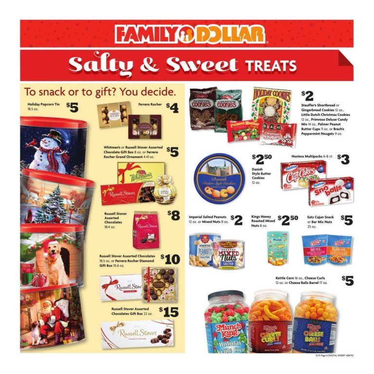 Family Dollar Weekly Ad Nov 15 Nov 21, 2020