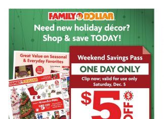 Family Dollar Weekly Ad Nov 29 – Dec 05, 2020