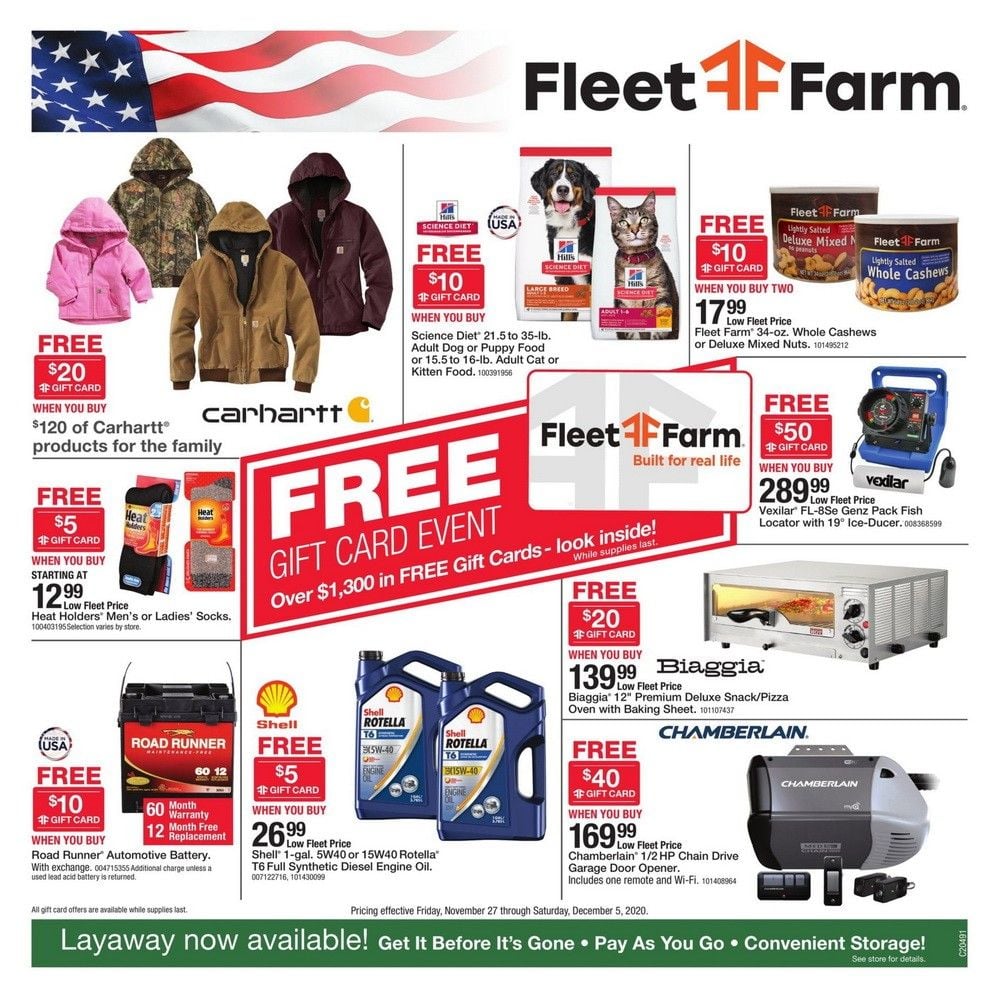 Fleet Farm Weekly Ad Nov 27 Dec 05, 2020