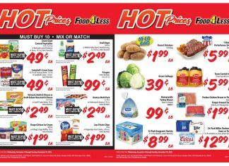 Food 4 Less Weekly Ad Nov 04 – Nov 10, 2020
