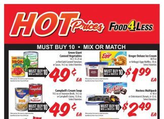 Food 4 Less Weekly Ad Nov 11 – Nov 17, 2020