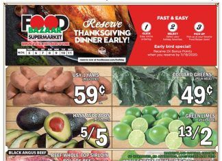 Food Bazaar Weekly Ad Nov 05 – Nov 11, 2020