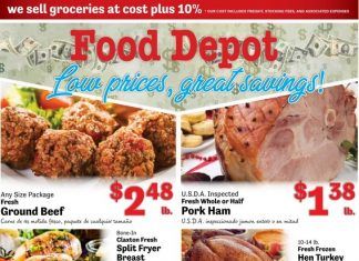 Food Depot Weekly Ad Nov 09 – Nov 15, 2020