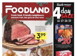 Foodland(Canada) Weekly Ad Nov 26 – Dec 02, 2020