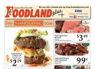 Foodland(US) Weekly Ad Nov 10 – Nov 16, 2020
