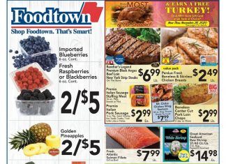 Foodtown Weekly Ad Nov 13 – Nov 19, 2020