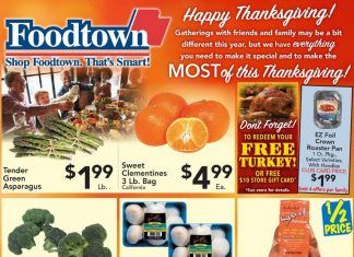 Foodtown Weekly Ad Nov 20 – Nov 26, 2020