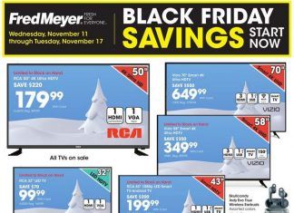 Fred Meyer Black Friday Ad Nov 11 – Nov 17, 2020