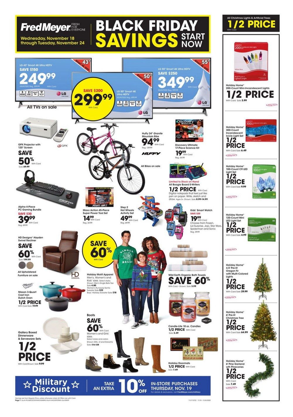 Fred Meyer Black Friday Ad Nov 18 Nov 24, 2020