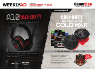 GameStop Weekly Ad Nov 1 – Nov 7, 2020