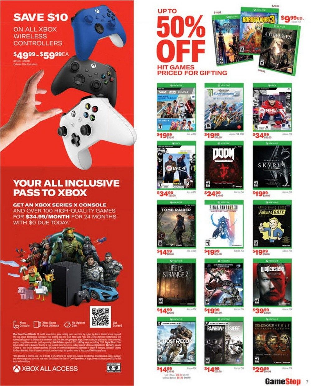 GameStop Black Friday Ad Nov 26 Nov 29, 2020