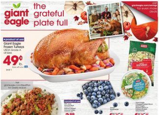 Giant Eagle Weekly Ad Nov 12 – Nov 18, 2020