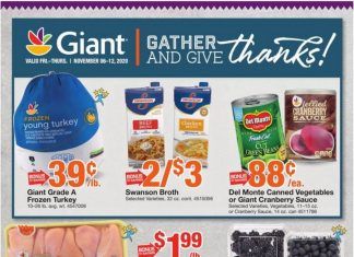 Giant Food Weekly Ad Nov 06 – Nov 12, 2020