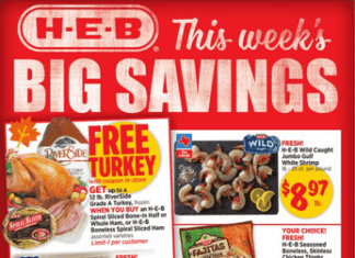 HEB Weekly Ad Nov 11 – Nov 17, 2020