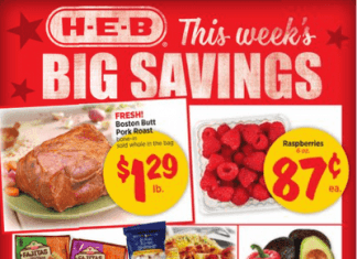 HEB Weekly Ad Nov 27 – Dec 01, 2020