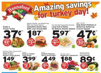 Hannaford Weekly Ad Nov 15 – Nov 21, 2020