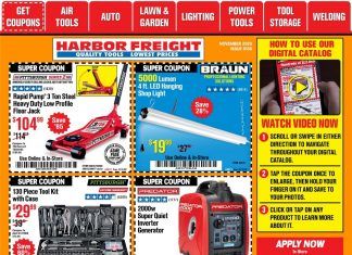 Harbor Freight Flyer Sale Nov 01 – Nov 30, 2020