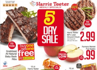 Harris Teeter Weekly Ad Nov 27 – Dec 01, 2020