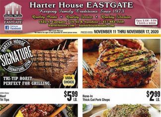 Harter House Weekly Ad Nov 11 – Nov 17, 2020
