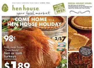Hen House Weekly Circular Nov 18 – Nov 26, 2020