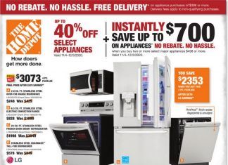 Home Depot Weekly Ad Nov 15 – Nov 18, 2020