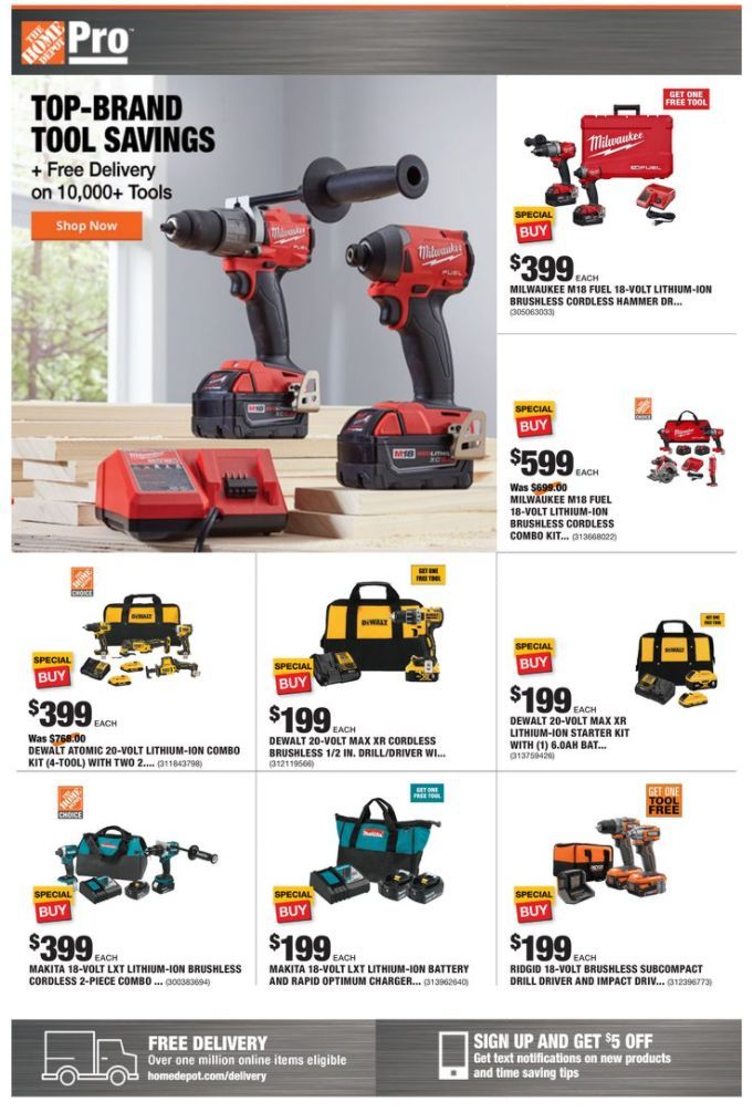 Home Depot Weekly Ad Nov 23 Nov 30, 2020