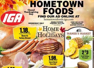 IGA Weekly Ad Nov 18 – Dec 1, 2020