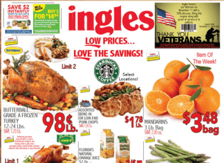 Ingles Weekly Ad Nov 11 – Nov 17, 2020