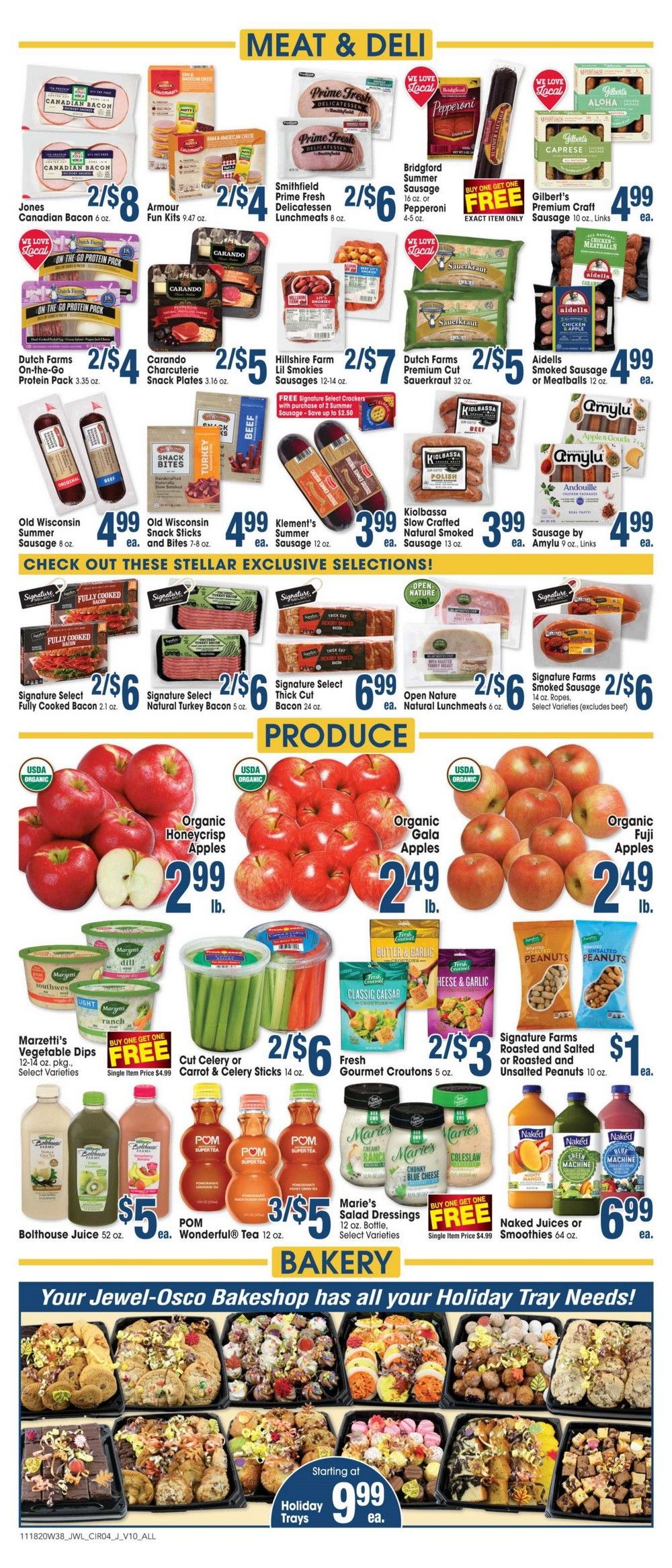 Jewel Osco Weekly Ad Nov 18 Nov 26, 2020