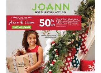 Jo-Ann Weekly Ad Nov 12 – Nov 24, 2020