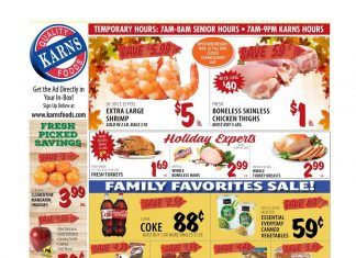 Karns Quality Foods Weekly Ad Nov 24 – Nov 30, 2020