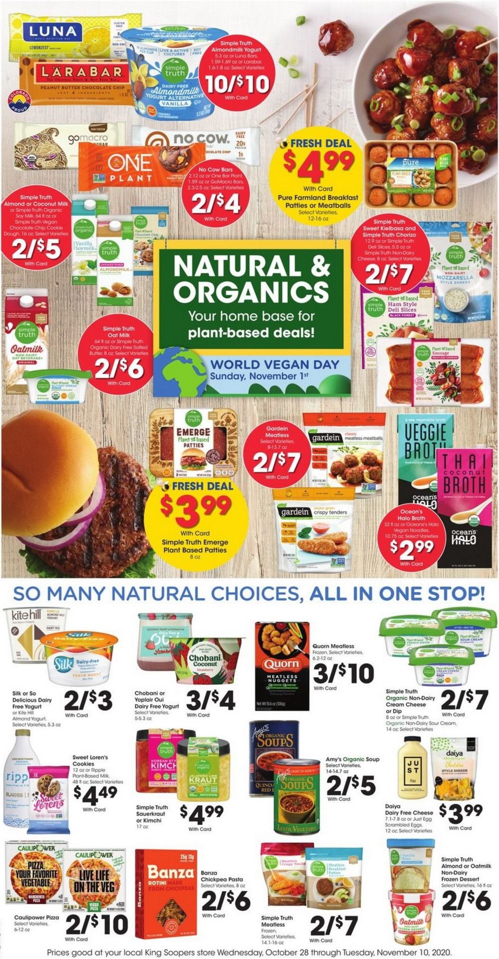 King Soopers Weekly Ad Nov 4 Nov 10, 2020
