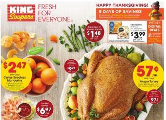 King Soopers weekly Ad Nov 18 – Nov 26, 2020