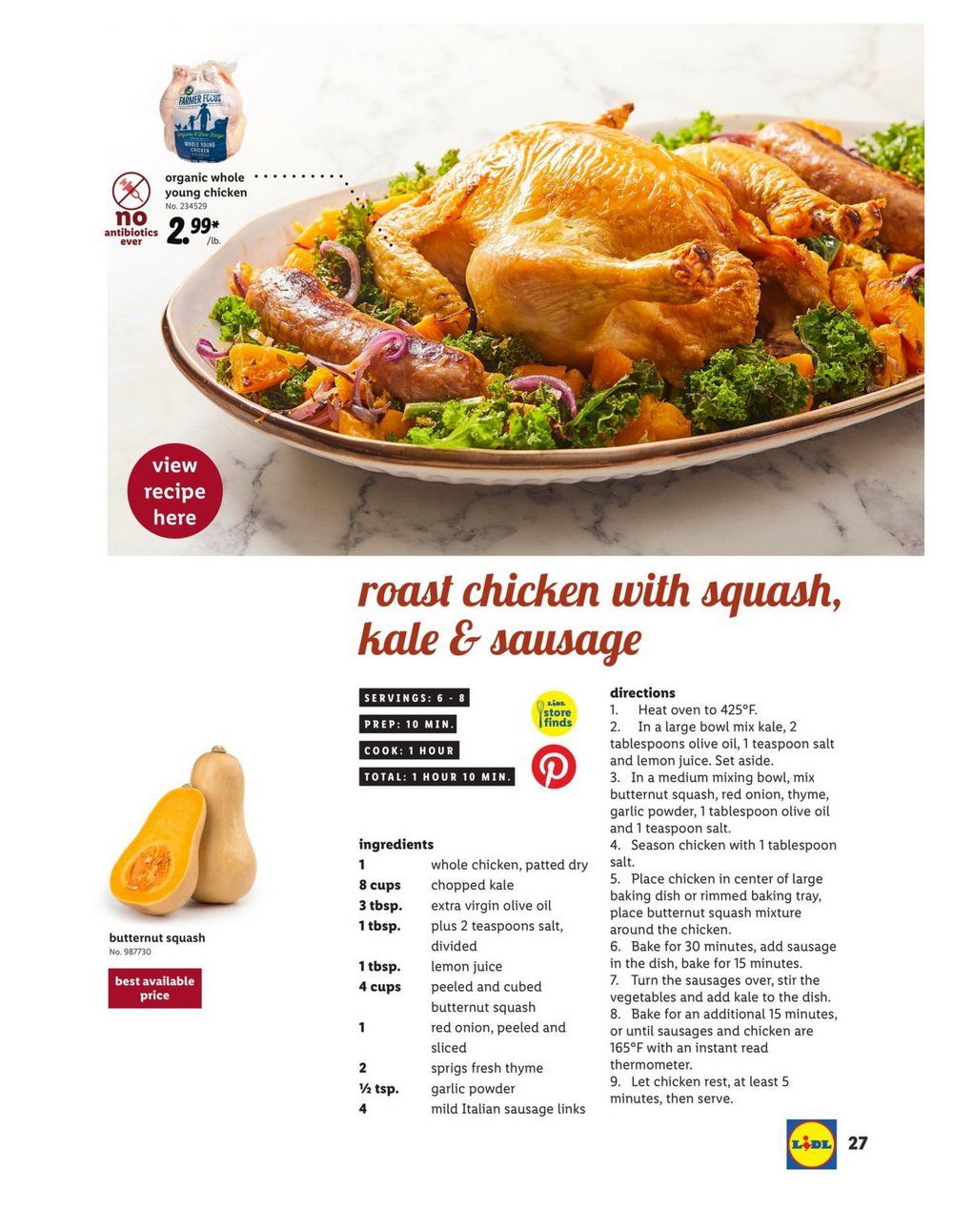 Lidl Thanksgiving Day Ad Oct 28 Nov 27, 2020
