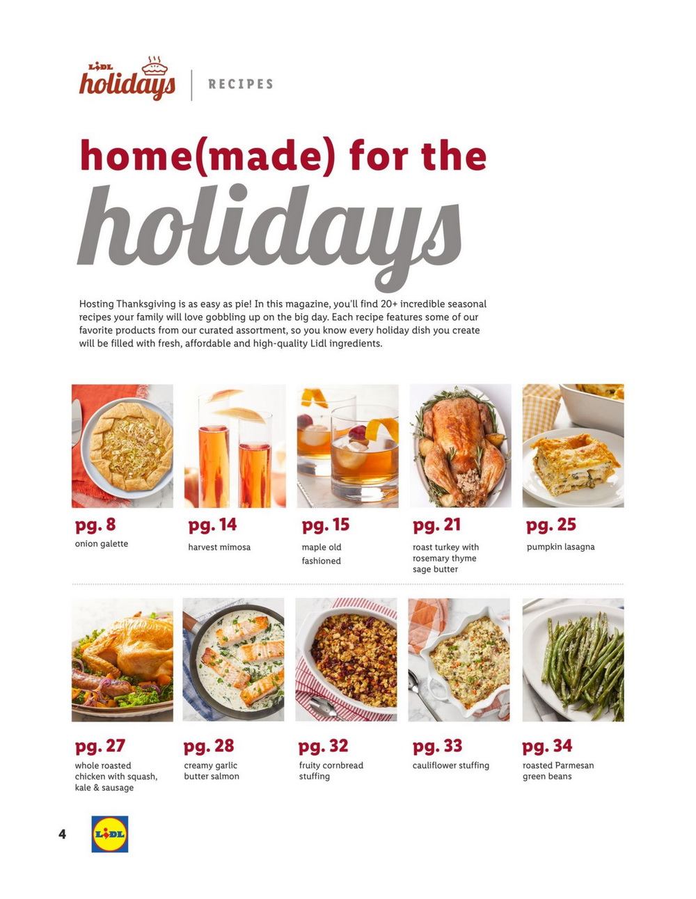 Lidl Thanksgiving Day Ad Oct 28 Nov 27, 2020