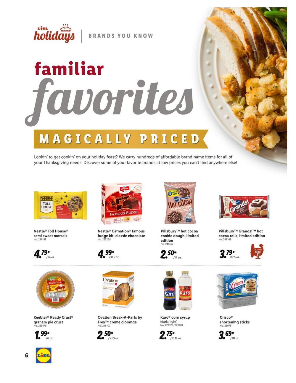 Lidl Thanksgiving Day Ad Oct 28 - Nov 27, 2020
