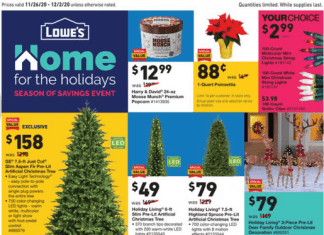 Lowe’s Weekly Ad Nov 26 – Dec 2, 2020