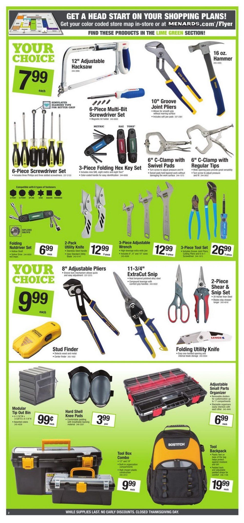 Menards Black Friday Sale Ad Nov 27 Dec 06, 2020