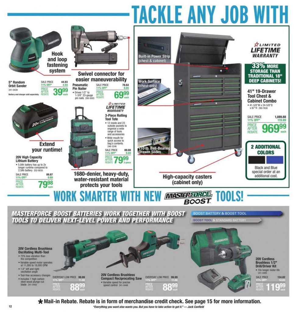 Menards 11 Rebate Sale Ad Nov 15 Nov 25, 2020