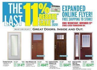 Menards Weekly Ad Nov 15 – Nov 25, 2020