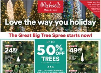 Michaels Weekly Ad Nov 1 – Nov 7, 2020