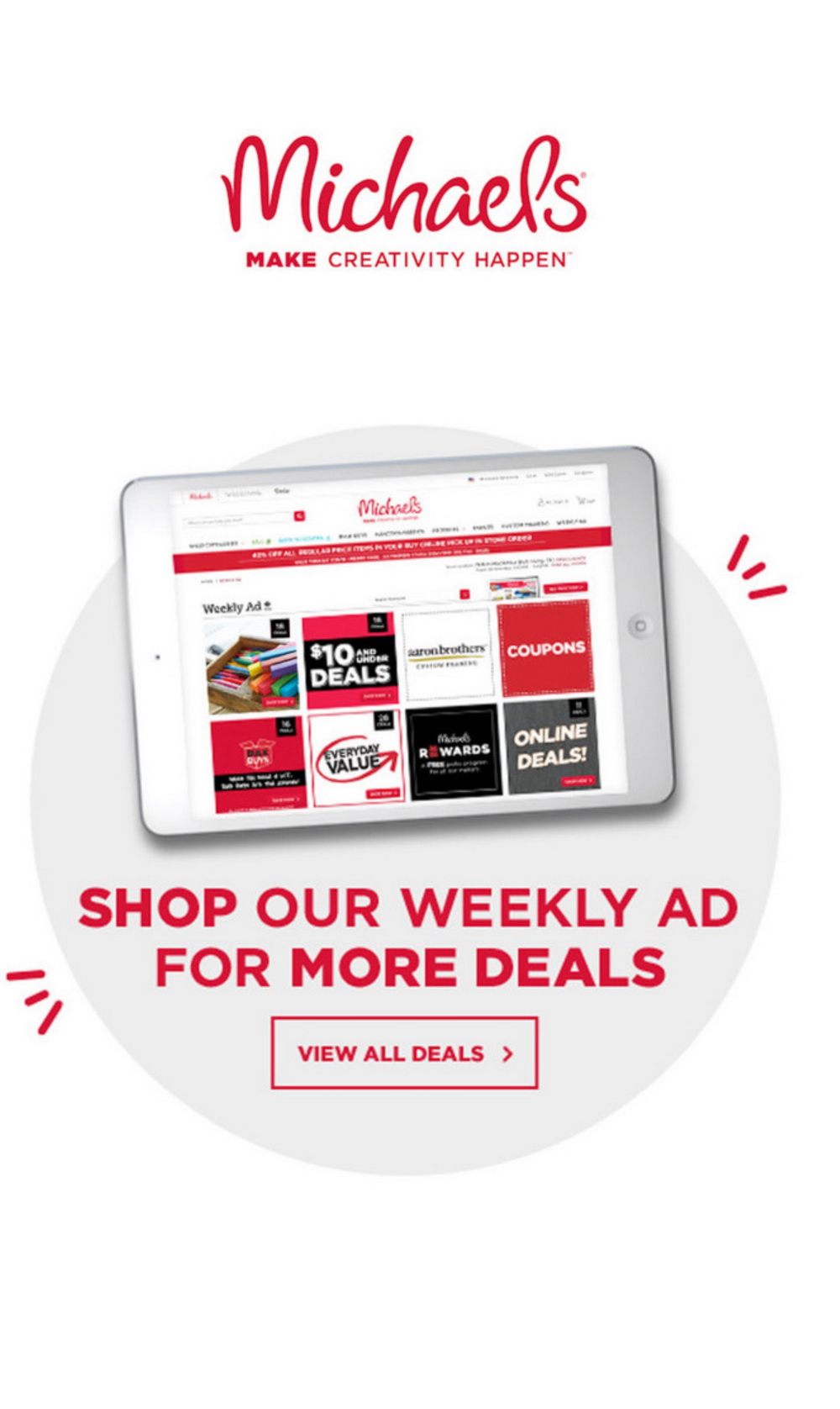 Michaels Black Friday Ad Nov 22 Nov 24, 2020