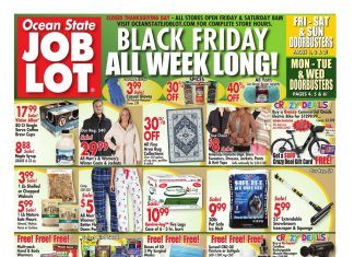 Ocean State Job Lot Black Friday Ad Nov 26 – Dec 02, 2020